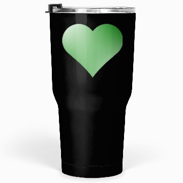 Discover Green Cute Heart Icon Tumblers 30 Oz