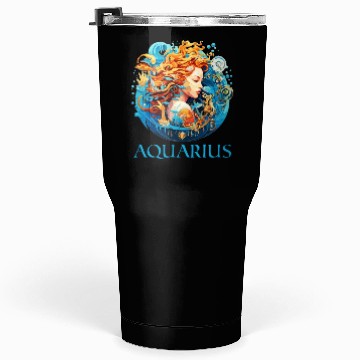 Discover Embrace Your Aquarius Identity: Aquarius Pride Tumblers 30 Oz