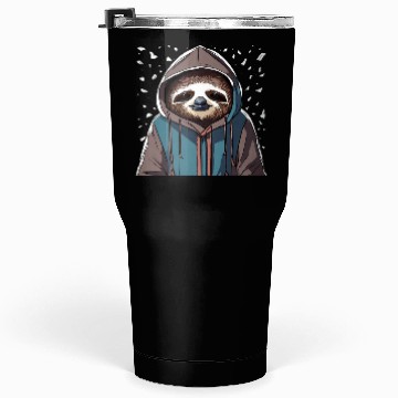 Discover Tired Sloth wears Tumblers 30 Oz