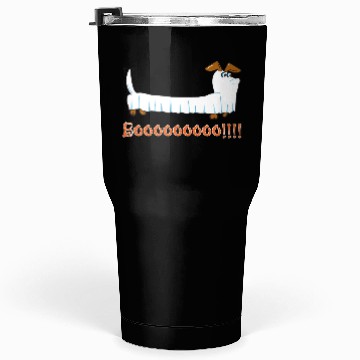 Discover Halloween Dachshund Ghost Design Tumblers 30 Oz