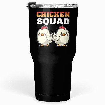 Discover Chicken Squad Poultry Worker Tumblers 30 Oz