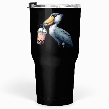 Discover Beaked stork with bubble tea Tumblers 30 Oz