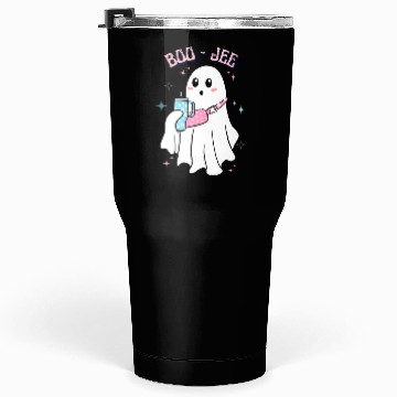 Discover BOO-JEE Spooky Cute Ghost Halloween Costume Design Tumblers 30 Oz