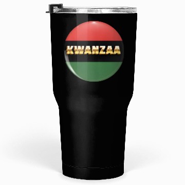 Discover Embracing Kwanzaa: Red, Green, and Black Pride. Tumblers 30 Oz