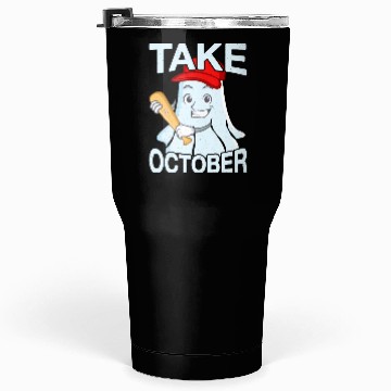 Discover Philly Take October Philadelphia Ghost Halloween Tumblers 30 Oz