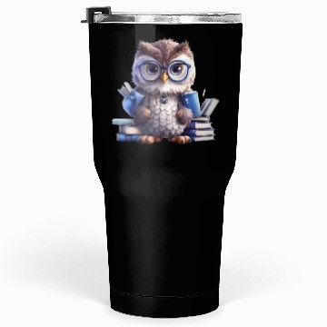 Discover Back to School Owl Tumblers 30 Oz