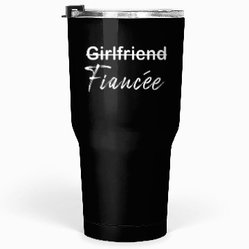 Discover Girlfriend Fiancee Couple Engagement Engaged Tumblers 30 Oz