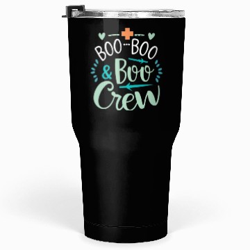 Discover Boo Boo Crew Ghost Halloweent-chirt Tumblers 30 Oz