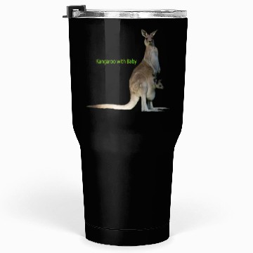 Discover baby with kangaroo Tumblers 30 Oz