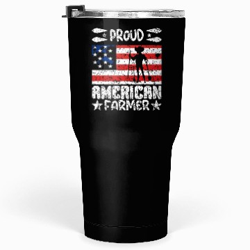 Discover Proud american farmer quote Tumblers 30 Oz