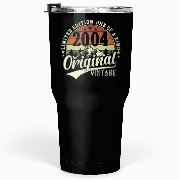 Discover Unique 2004 Vintage Birthday Gift Tumblers 30 Oz