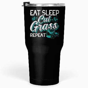 Discover Landscaper Eat Sleep Cut Grass Repeat Landscaping Tumblers 30 Oz