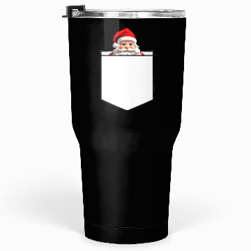 Discover Fake Pocket snata claus Tumblers 30 Oz