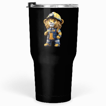 Discover Roaring Leadership: The Lion Engineer Tumblers 30 Oz