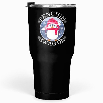 Discover Penguins swag on Tumblers 30 Oz