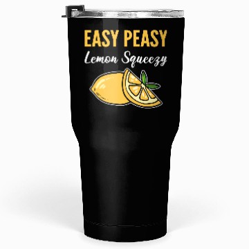 Discover Easy Peasy Lemon Lemonade Vendor Gift Tumblers 30 Oz