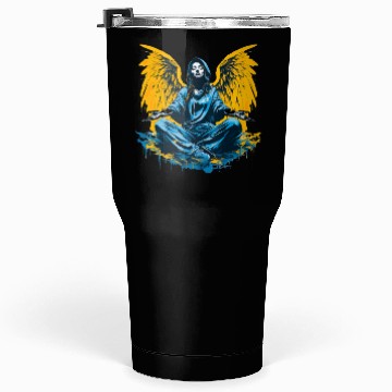 Discover Woman with Angel Wings Angel Esoteric Wings Tumblers 30 Oz