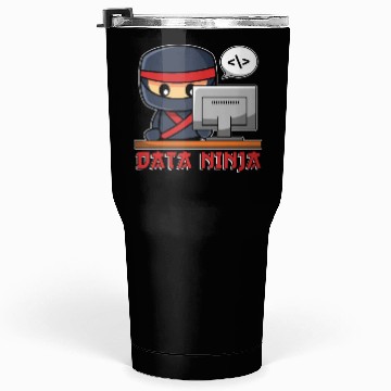 Discover Data Mining Data Ninja Programmer Machine Learning Tumblers 30 Oz