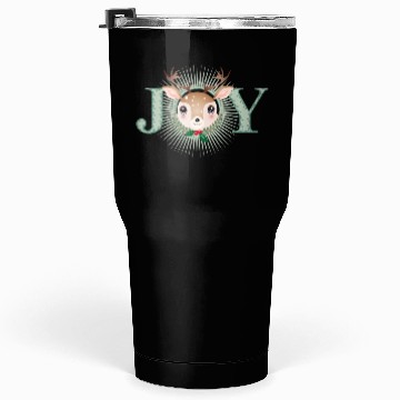 Discover cute little deer in the Joy frame Tumblers 30 Oz
