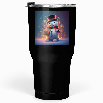 Discover Cute Christmas snowman Tumblers 30 Oz