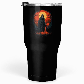 Discover Spooky Halloween Grim Reaper Tumblers 30 Oz