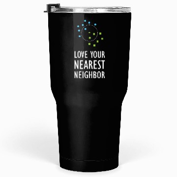 Discover Machine Learning Nearest Neighbor Algorithm AI Art Tumblers 30 Oz