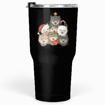 Discover Alpaca Christmas Tree Funny Animal Christmas Tumblers 30 Oz