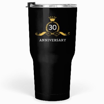 Discover 30 Year Married / 30th Wedding Anniversary Tumblers 30 Oz