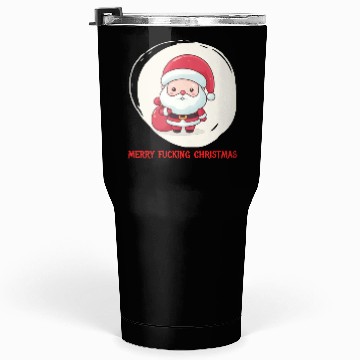 Discover Cute Bad Santa Tumblers 30 Oz