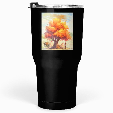 Discover "Autumn Feels - Nature's Embrace" Tumblers 30 Oz