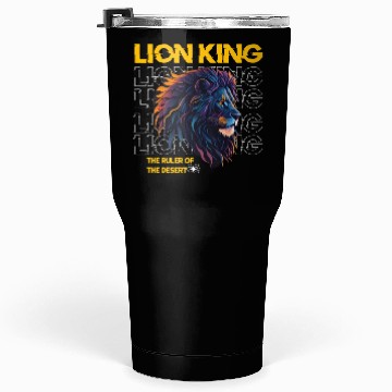 Discover Vector Lion King Digital Accessor Tumblers 30 Oz