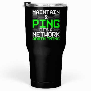 Discover Network Admin Programmer Tumblers 30 Oz