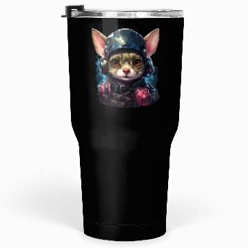 Discover A Chihuahua With A Pilot s Cap Tumblers 30 Oz