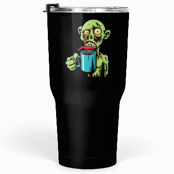 Discover green zombie Tumblers 30 Oz