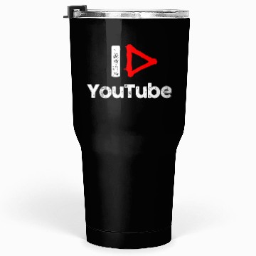 Discover I love YouTube Tumblers 30 Oz