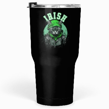 Discover Cat Irish Saint Patrick s Day Ireland Tumblers 30 Oz