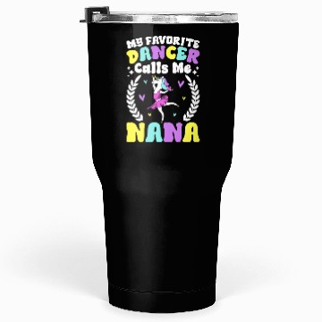 Discover Ballet Dance Ballerina Tumblers 30 Oz