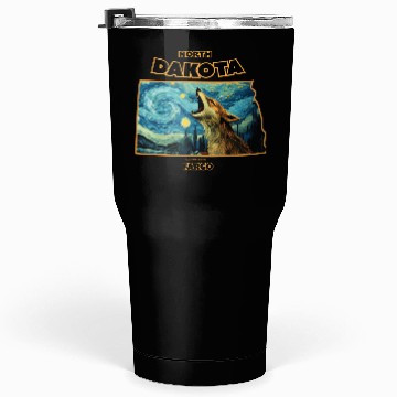 Discover North Dakota - Coyote Tumblers 30 Oz