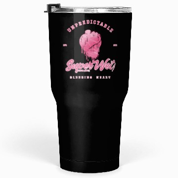 Discover Unpredictable bleeding heart (pale style) Tumblers 30 Oz
