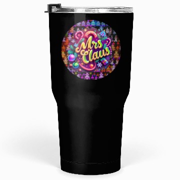 Discover Mrs Claus Tumblers 30 Oz