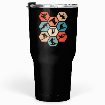 Discover Snowboard Freestyle Snowboarder Snowboarding Tumblers 30 Oz