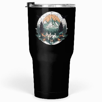 Discover Geoforest Tapestry Tumblers 30 Oz