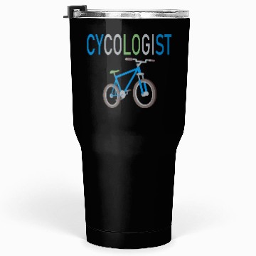 Discover CYCOLOGIST -FUNNY AND WITTY CYCLIST DESIGN Tumblers 30 Oz