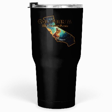 Discover California Wildlife - squirrel Tumblers 30 Oz