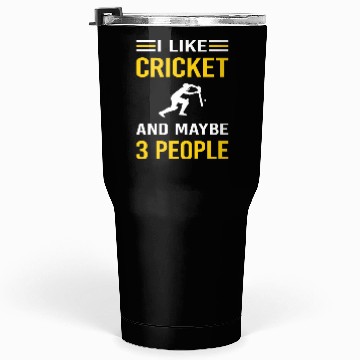 Discover 3 People Cricket Tumblers 30 Oz