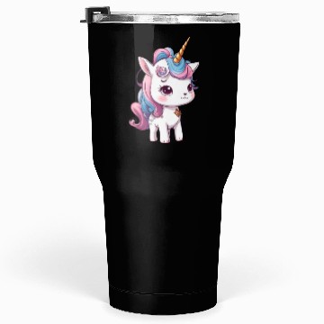Discover Rainbow unicorn 3 Tumblers 30 Oz
