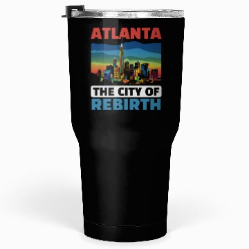 Discover Atlanta City Georgia USA America United States Tumblers 30 Oz