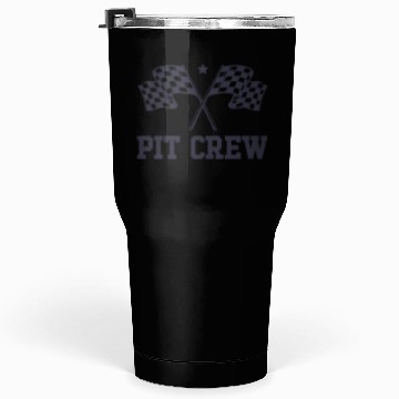 Discover Pit Crew Racing Enthusiast Racer Birthday Pit Crew Tumblers 30 Oz