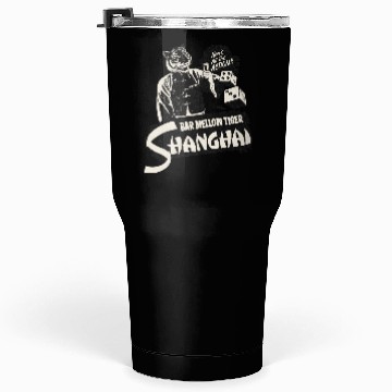 Discover Vintage Shanghai Tiger Dive Bar Tumblers 30 Oz