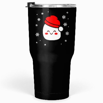 Discover Santa Marshmallow Tumblers 30 Oz